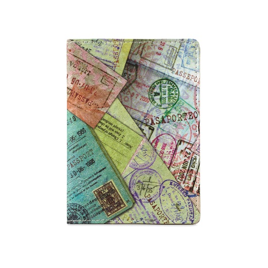 Tyvek Passport Cover - Passport Stamp